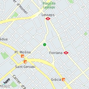 OpenStreetMap - Avinguda de la Riera de Cassoles, 23, 27, Distrito de Sarrià-Sant Gervasi, 08012 Barcelona