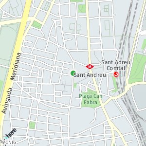 OpenStreetMap - Carrer Gran de Sant Andreu, 111, Sant Andreu de Palomar, Barcelona, Barcelona, Catalunya