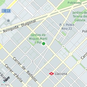 OpenStreetMap - Carrer de la Llacuna, 87, 08018 Barcelona