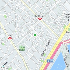 OpenStreetMap - Plaça Sant Miquel, 4, Barcelona