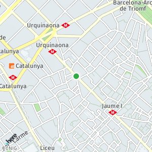 OpenStreetMap - Via Laietana