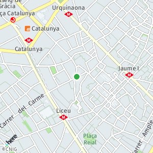 OpenStreetMap - Plaça de la Cucurulla, 08002 Barcelona