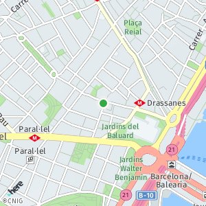 OpenStreetMap - Avinguda de les Drassanes, 17 08001 El Raval, Barcelona