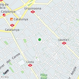 OpenStreetMap - Carrer dels Arcs, 08002 Barcelona