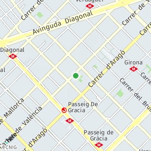 OpenStreetMap - Carrer de València, 302, Barcelona