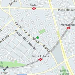 OpenStreetMap - Carrer Canalejas, 107, Barcelona