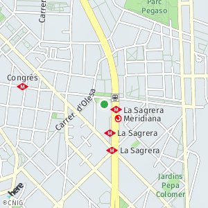 OpenStreetMap - Carrer de Garcilaso, 103, 08027 Barcelona