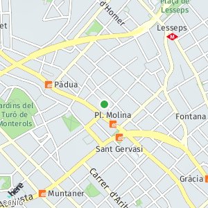 OpenStreetMap - Carrer de Sant Guillem, 7 08006 Barcelona