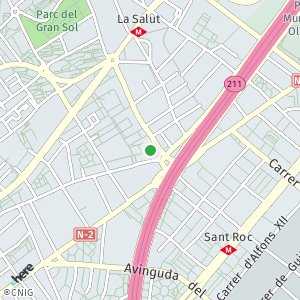 OpenStreetMap - Plaça de Salvador Allende