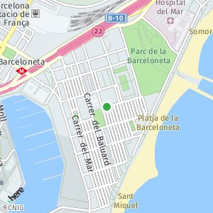 OpenStreetMap - Carrer d'Andrea Dòria, 23, 08003 Barcelona