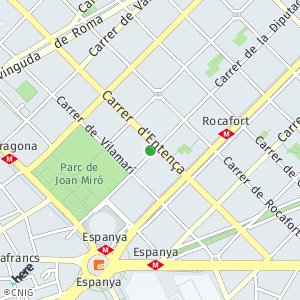 OpenStreetMap - Carrer de la Diputació, 21, 08015 Barcelona