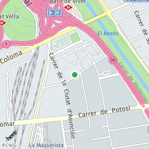 OpenStreetMap - Carrer de Tucuman, 1, 08030 Barcelona