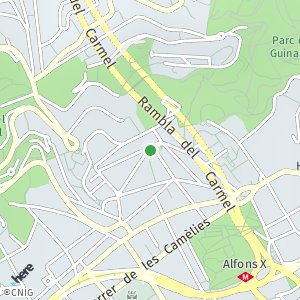 OpenStreetMap - Plaça de Can Baró, 08024, Barcelona